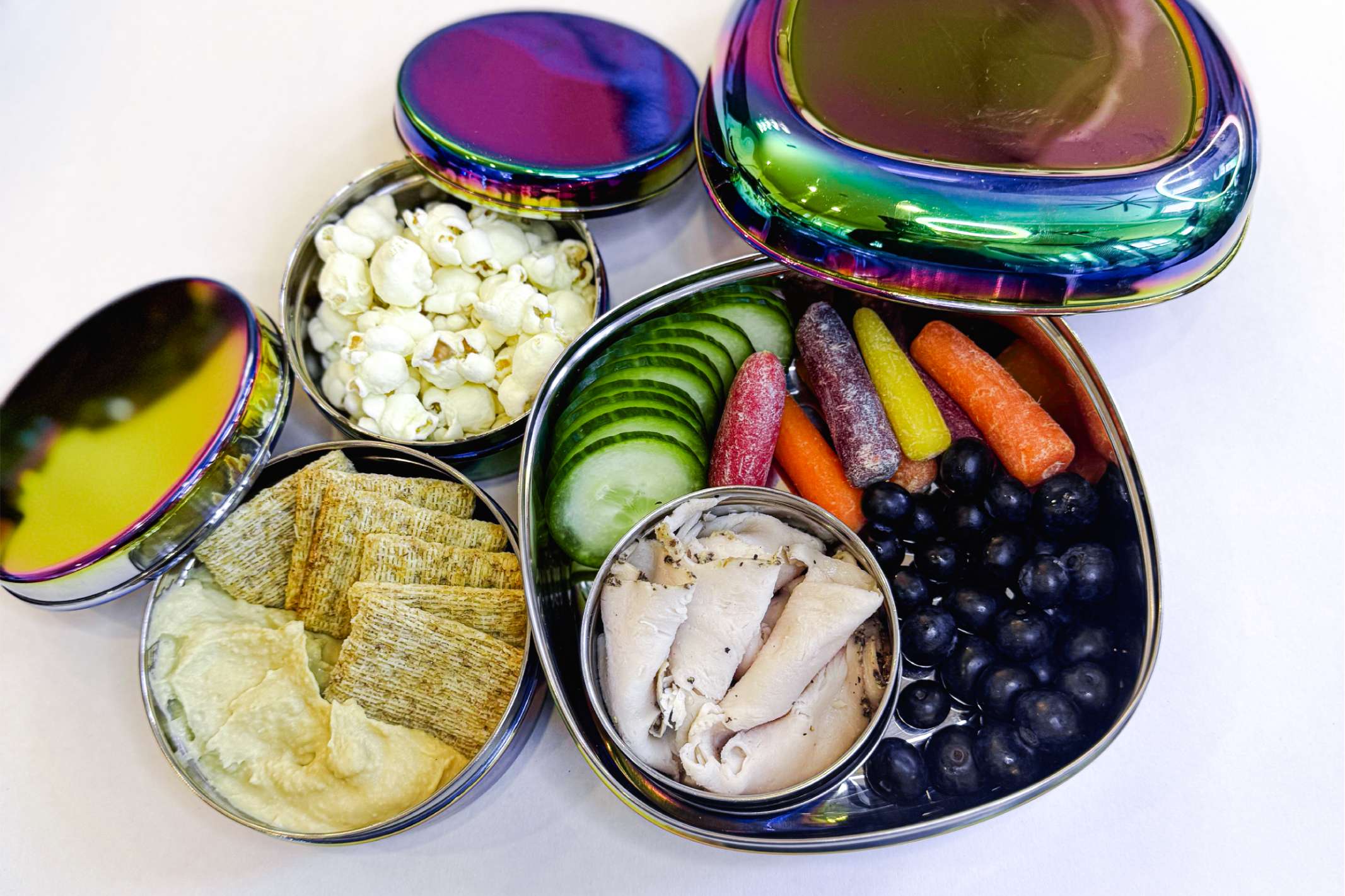Visual Reference: Summer Camp Lunchbox A Quick Balanced Meal Kids Can Pack