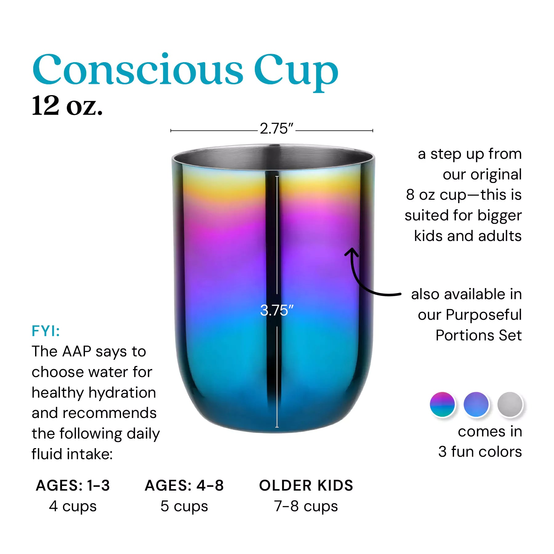Conscious Cup - 12 oz