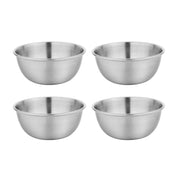 4 pack of stainless steel bowls for toddlers, kids, and adults
