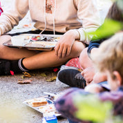 Dining outdoors? The perfect plate or tray for beach, pool, camping or backyard dining