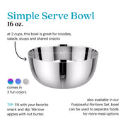 Simple Serve Bowls - 16 oz (Set of 4)