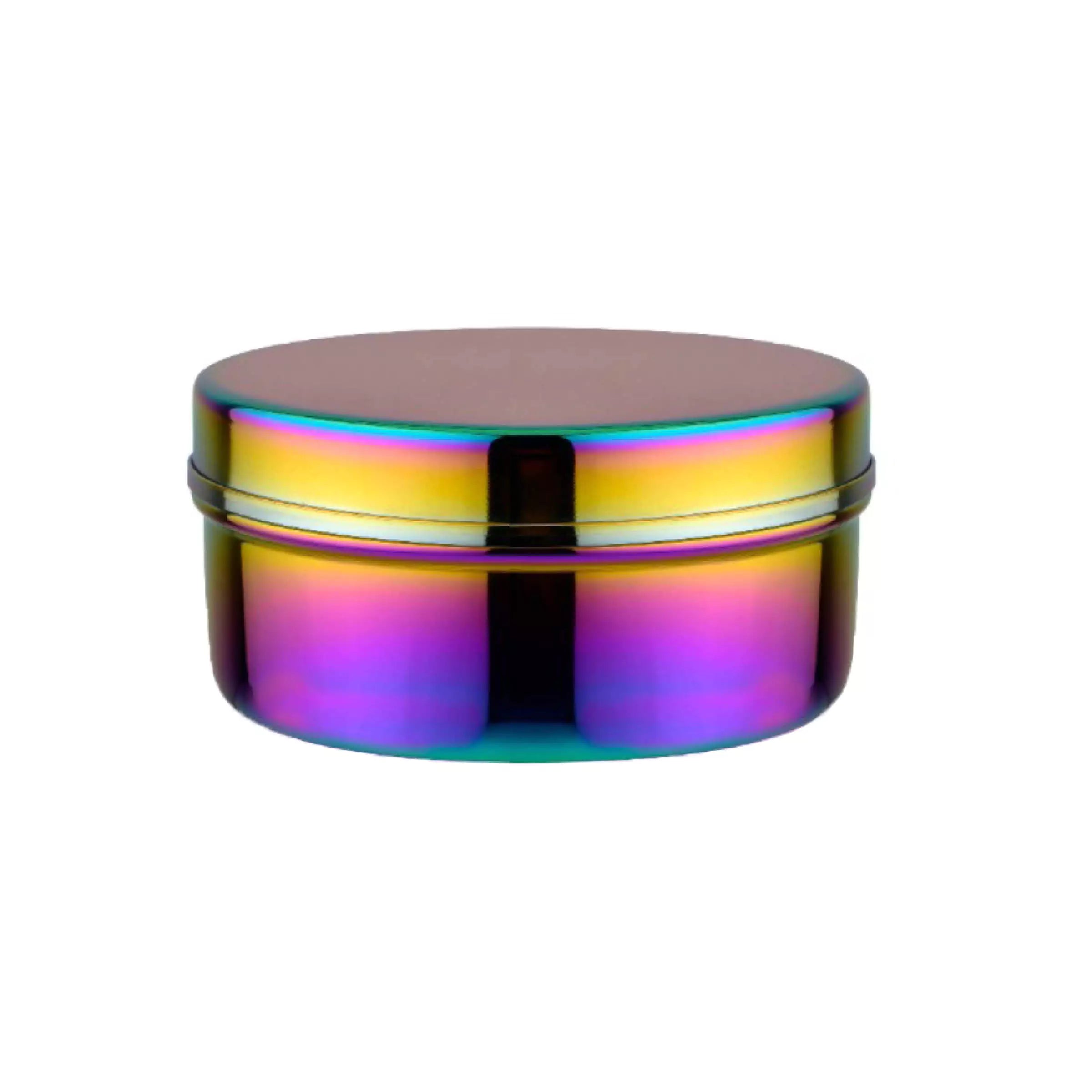 The Circle - stainless steel food containers for kids and adults for snacks and lunches, rainbow color