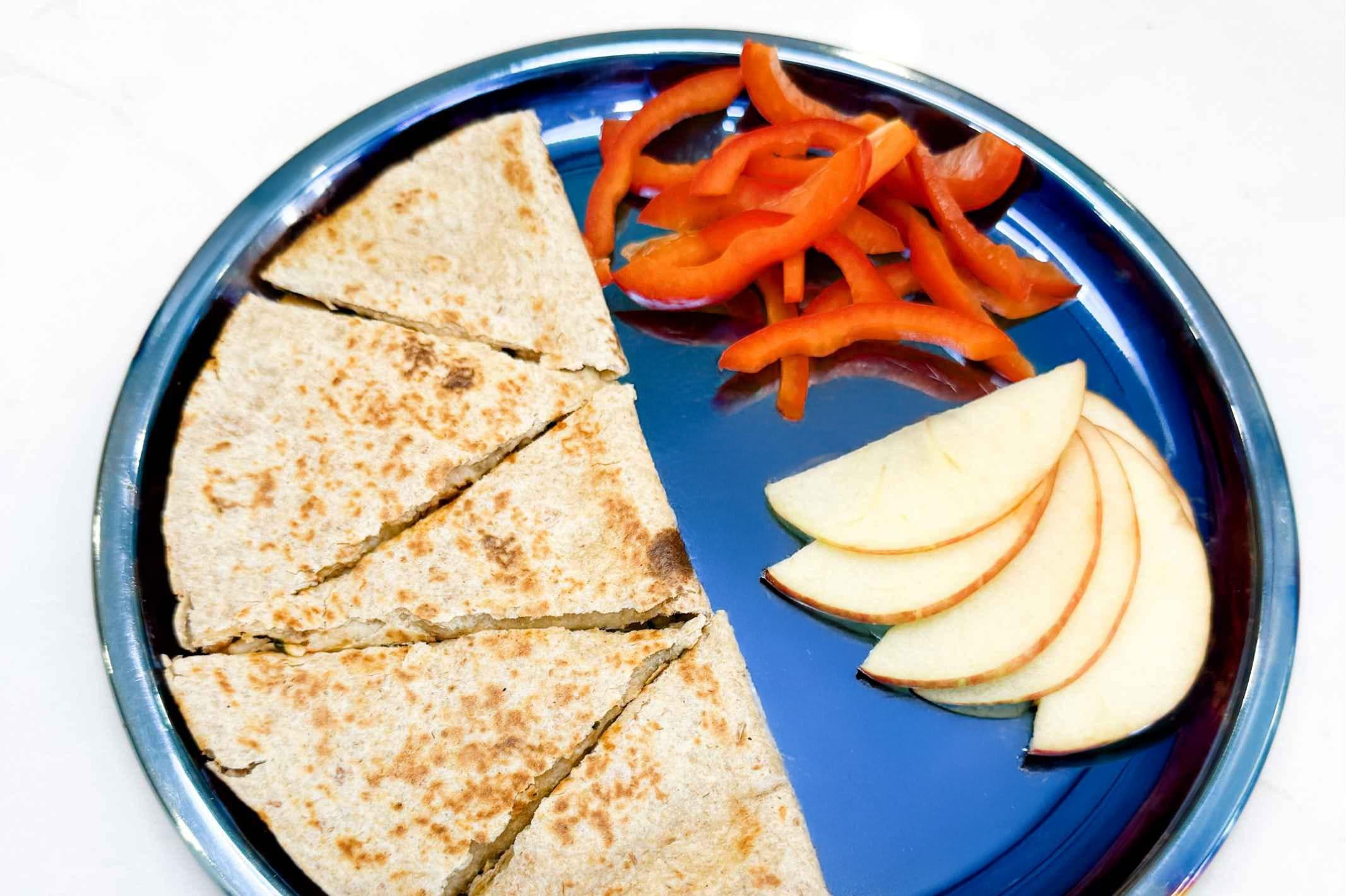Quick Veggie Pizza Quesadilla for Busy Weeknights