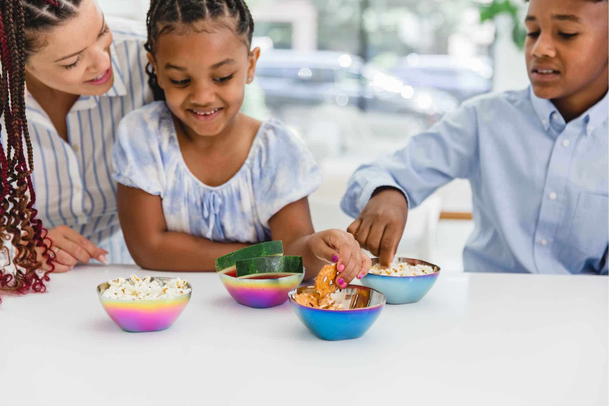 Family Routine | Children Snacking
