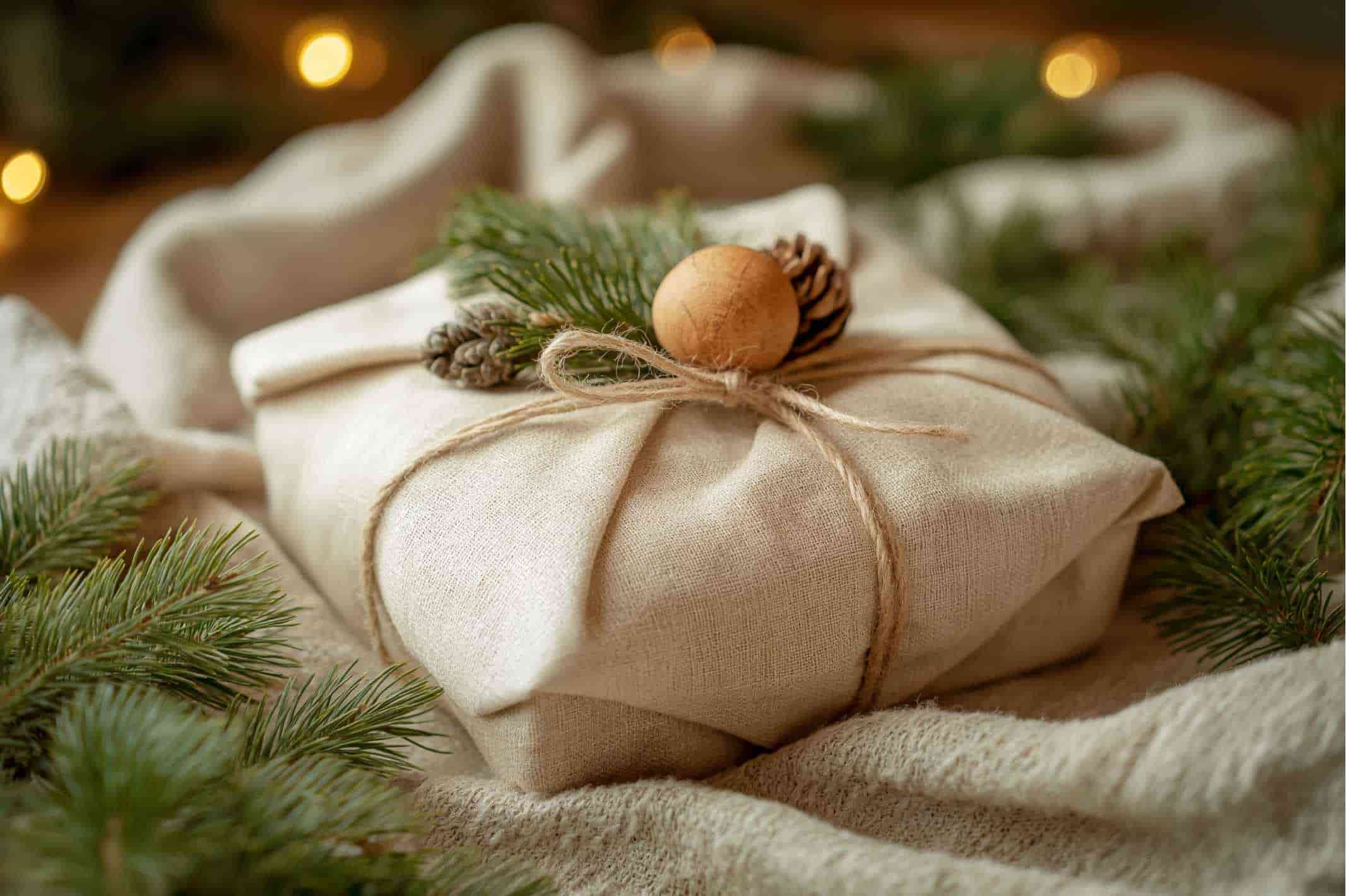 Sustainable Gift Wrapping | Sustainably Wrapped Gift