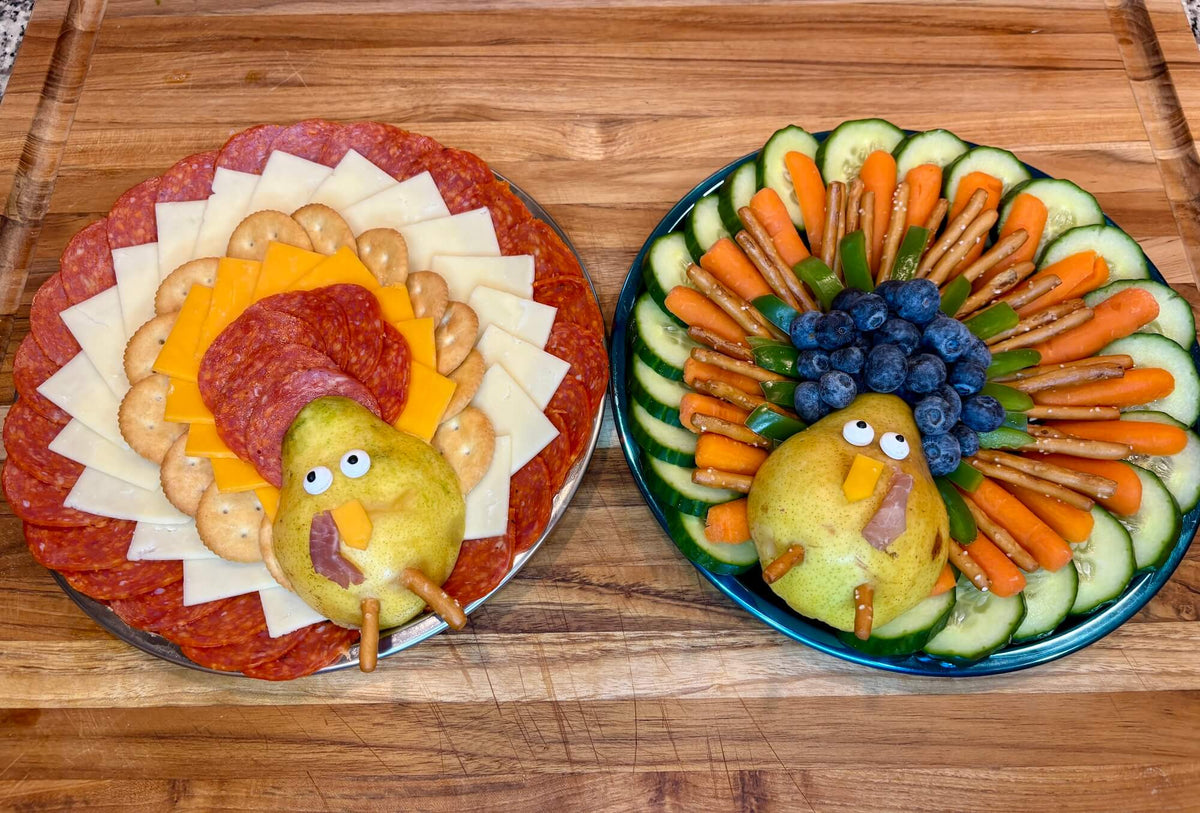turkey snack board