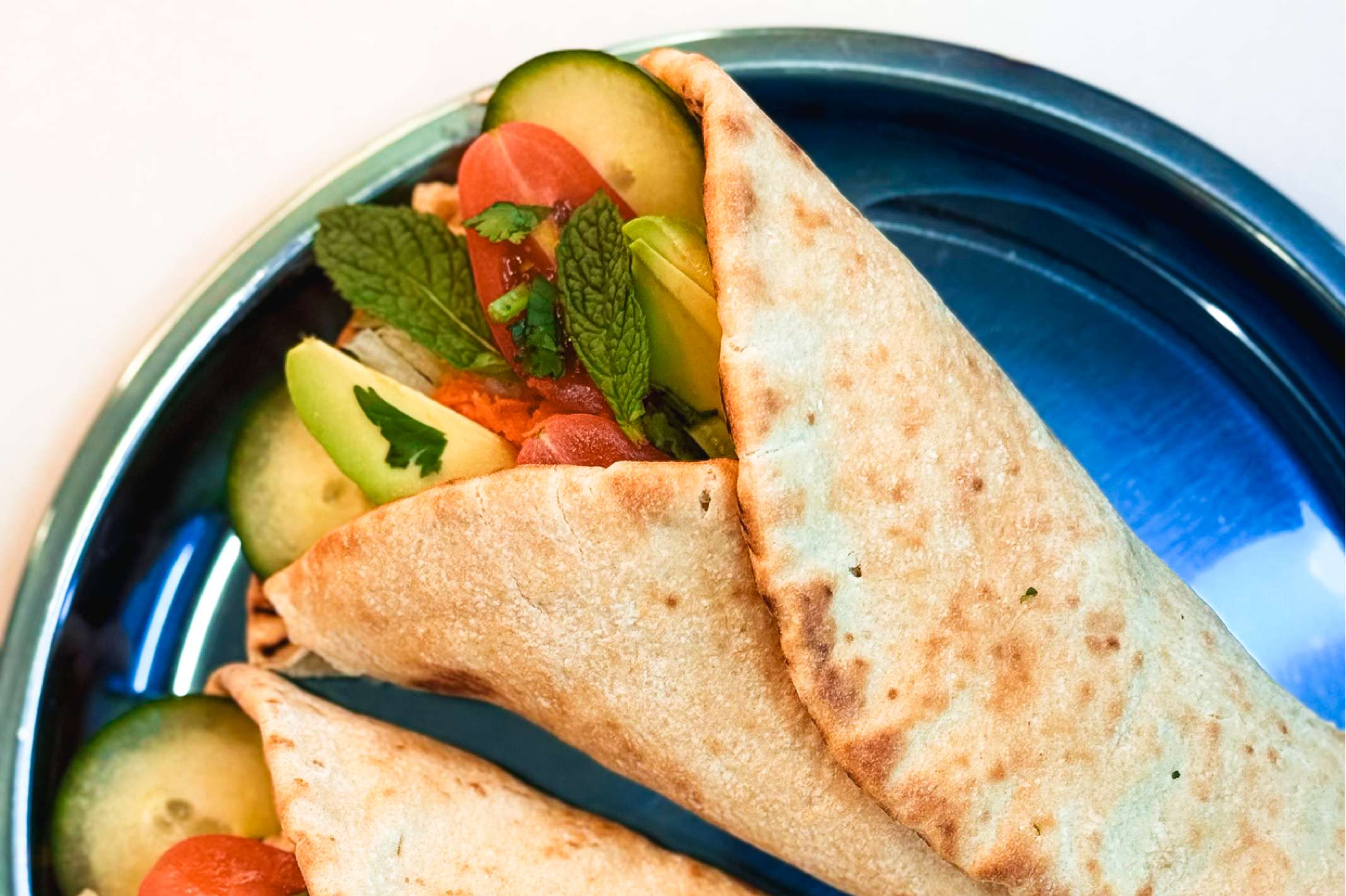 Healthy Summer Pita Wraps for Kids & Families – AHIMSA®