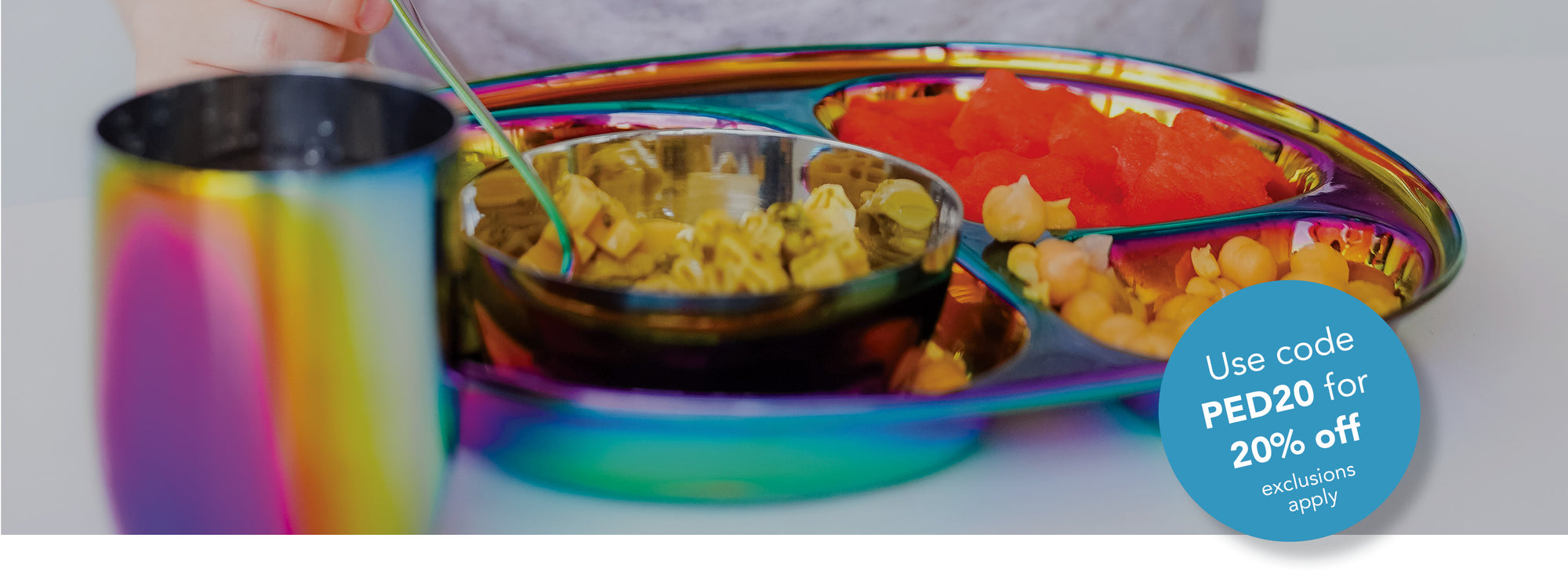 The most evidenced-based children's feeding tool on the market. Ahimsa's stainless steel dishes for kids and families. The best gifts for the little ones you love. PED20 for 20% off excludes gift cards, family bundles and the movable meal collection. 