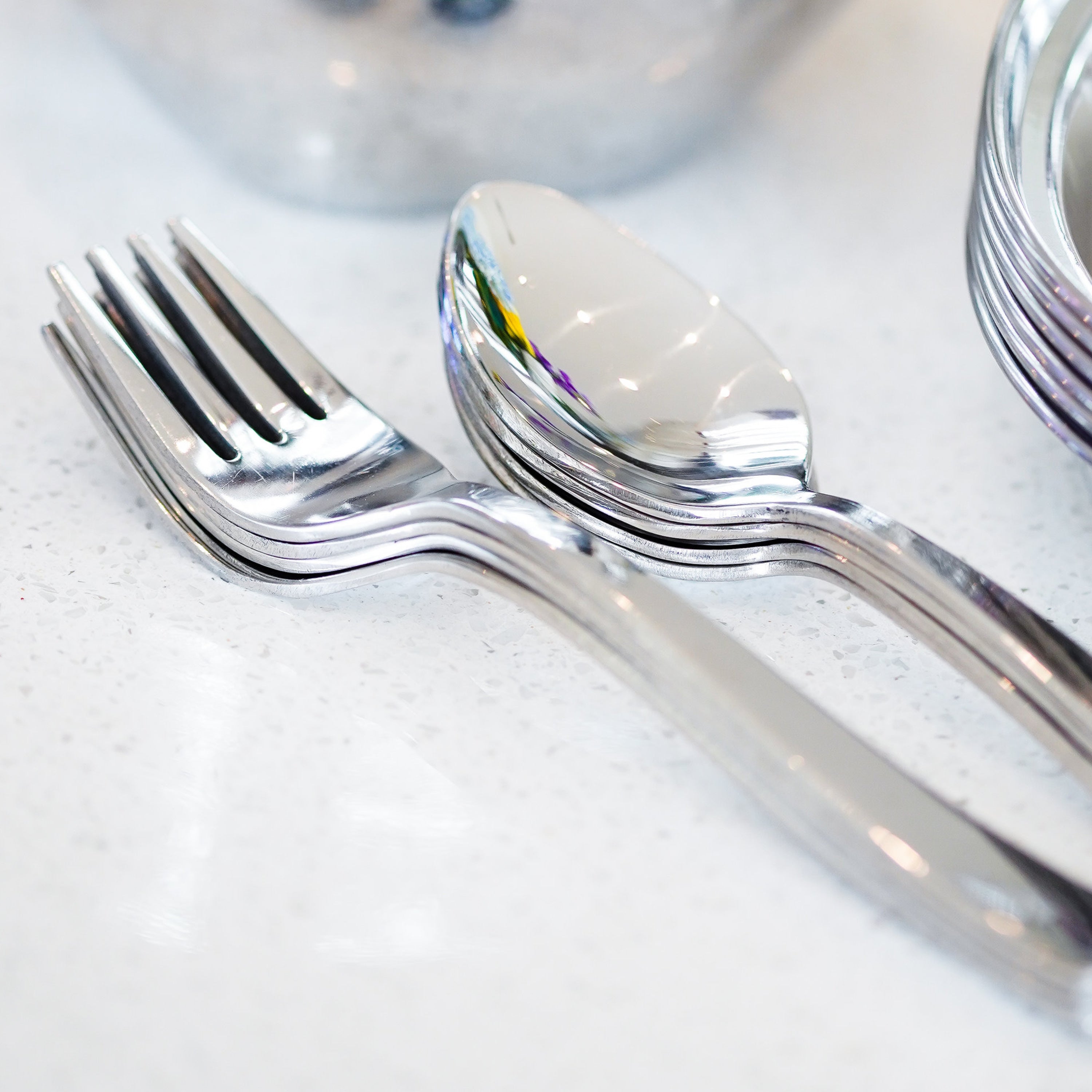 Ahimsa Utensil Set - Fork and Spoon for Kids – AHIMSA®