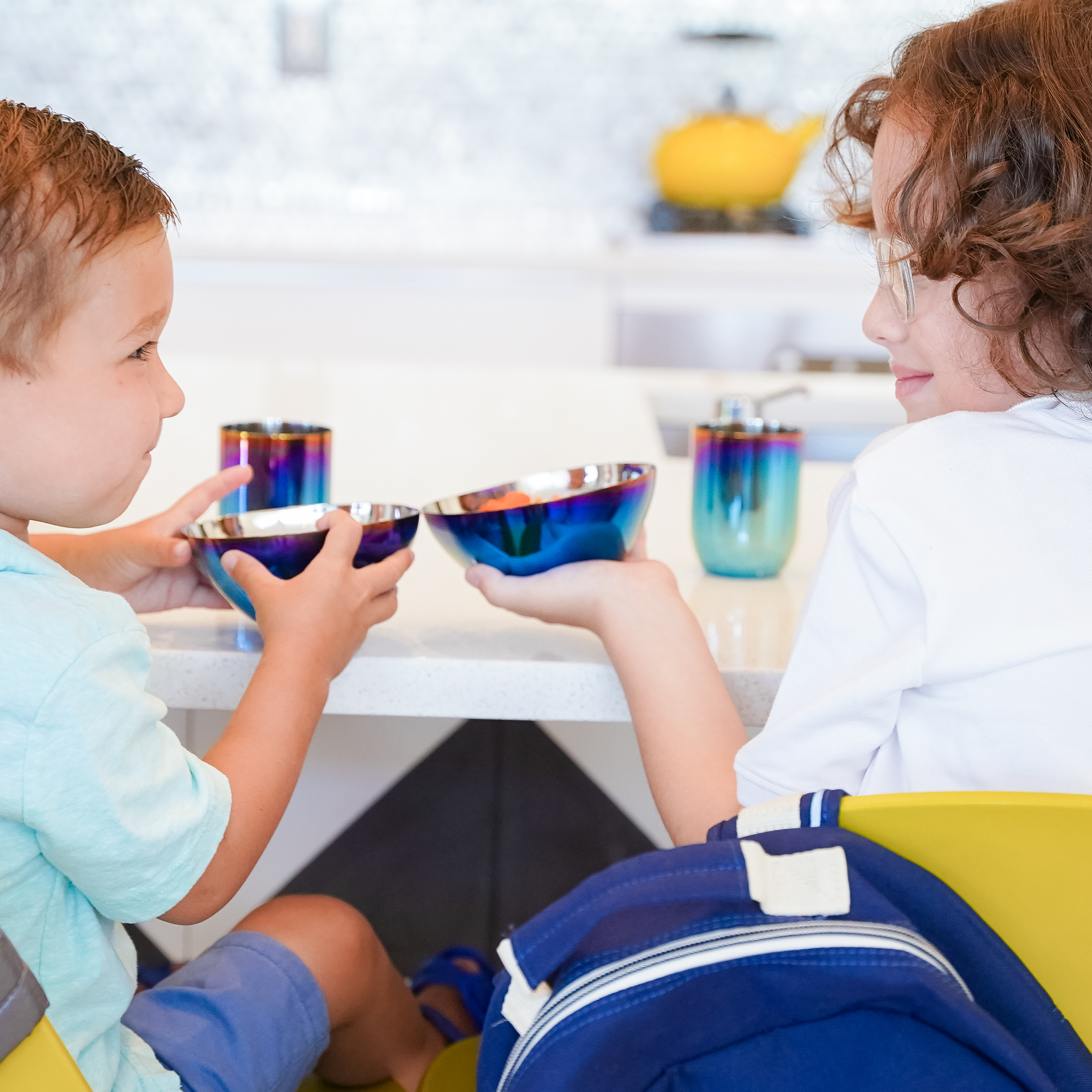 Back to school is different this year - start the year out right with toxin-free colorful stainless steel tableware for kids - perfect for safe and healthy afterschool snacks