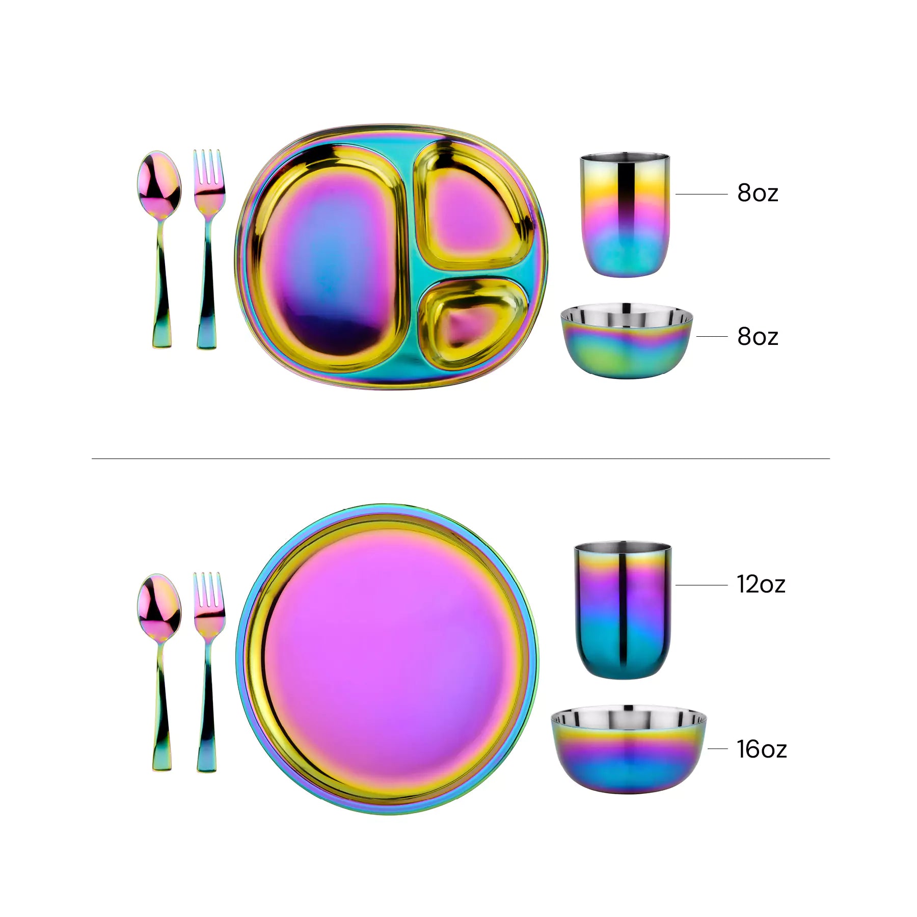 Ahimsa-Best-Sellers-Bundle-kids-dishes-steel-rainbow.webp