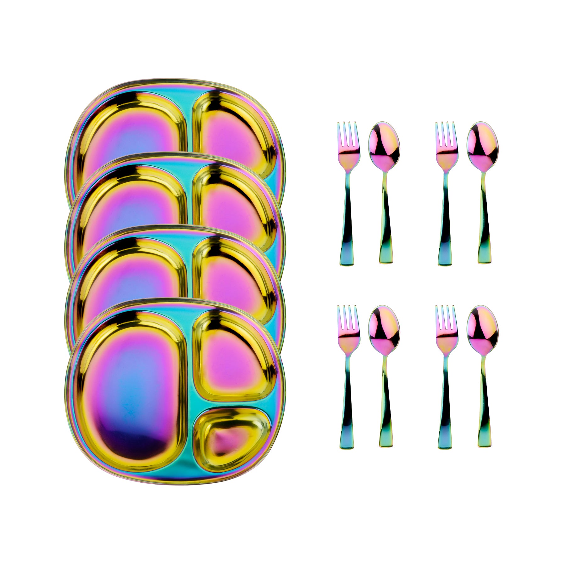 Balanced Bites Plates + Utensils BOGO