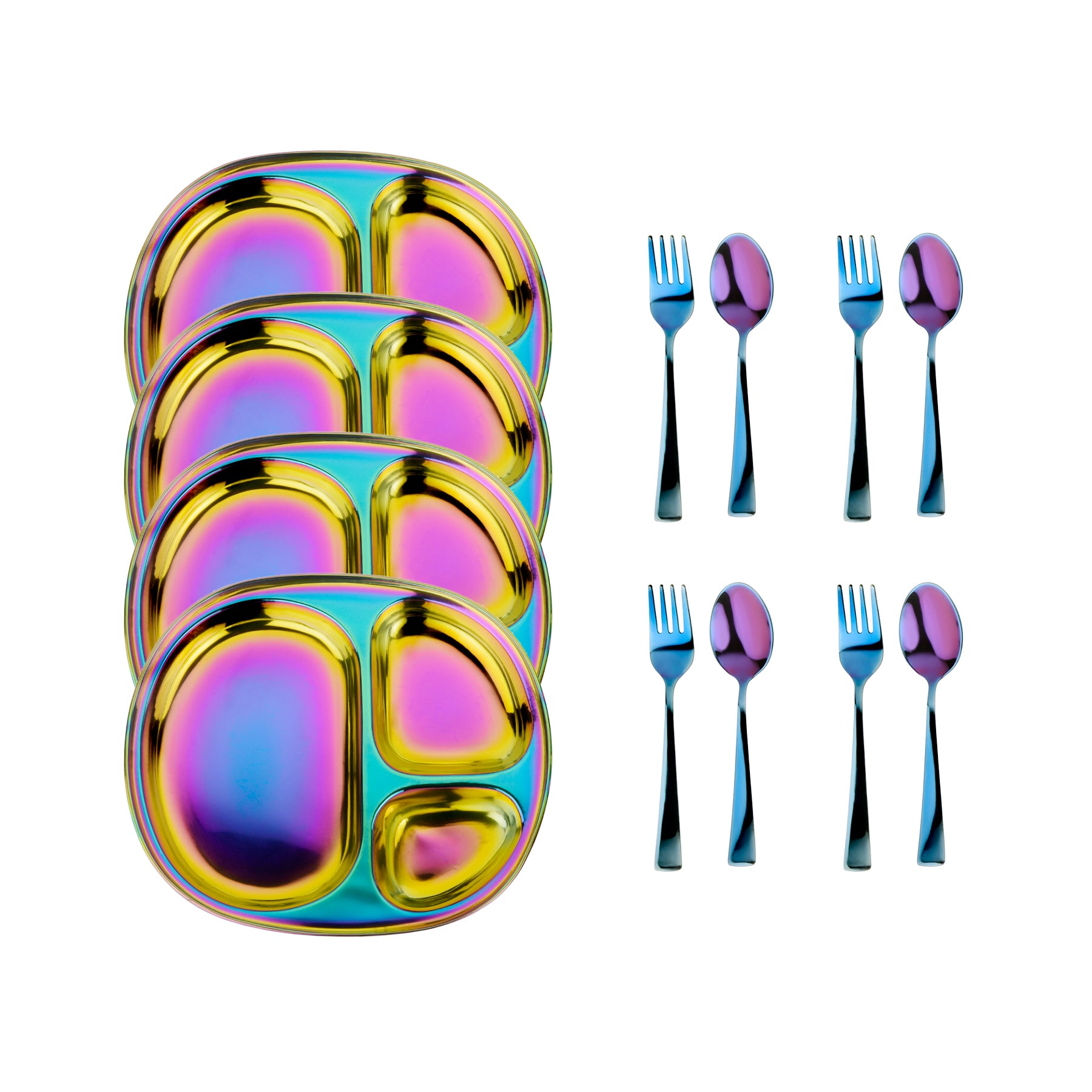 Balanced Bites Plates + Utensils BOGO