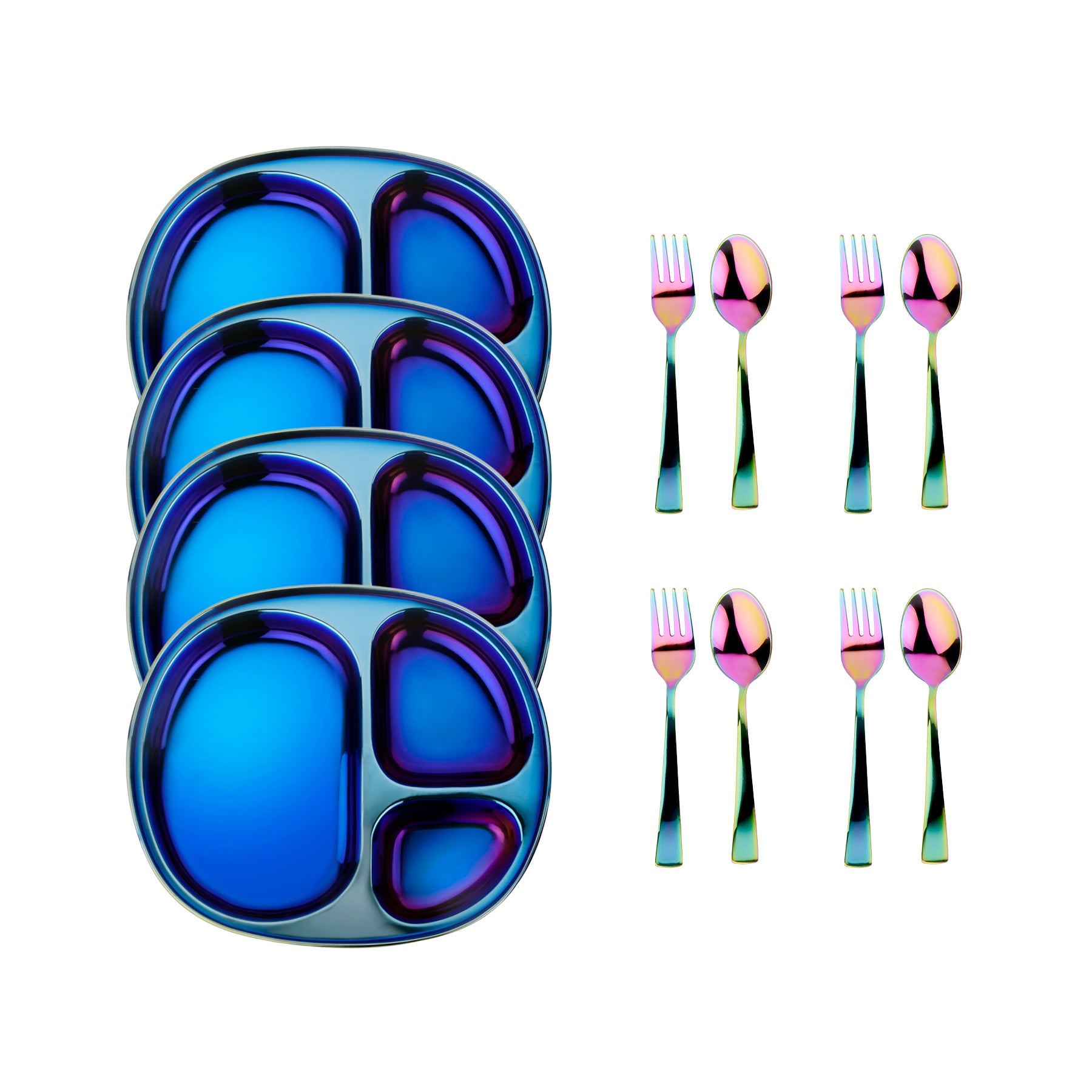 Balanced Bites Plates + Utensils BOGO