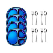 Balanced Bites Plates + Utensils BOGO