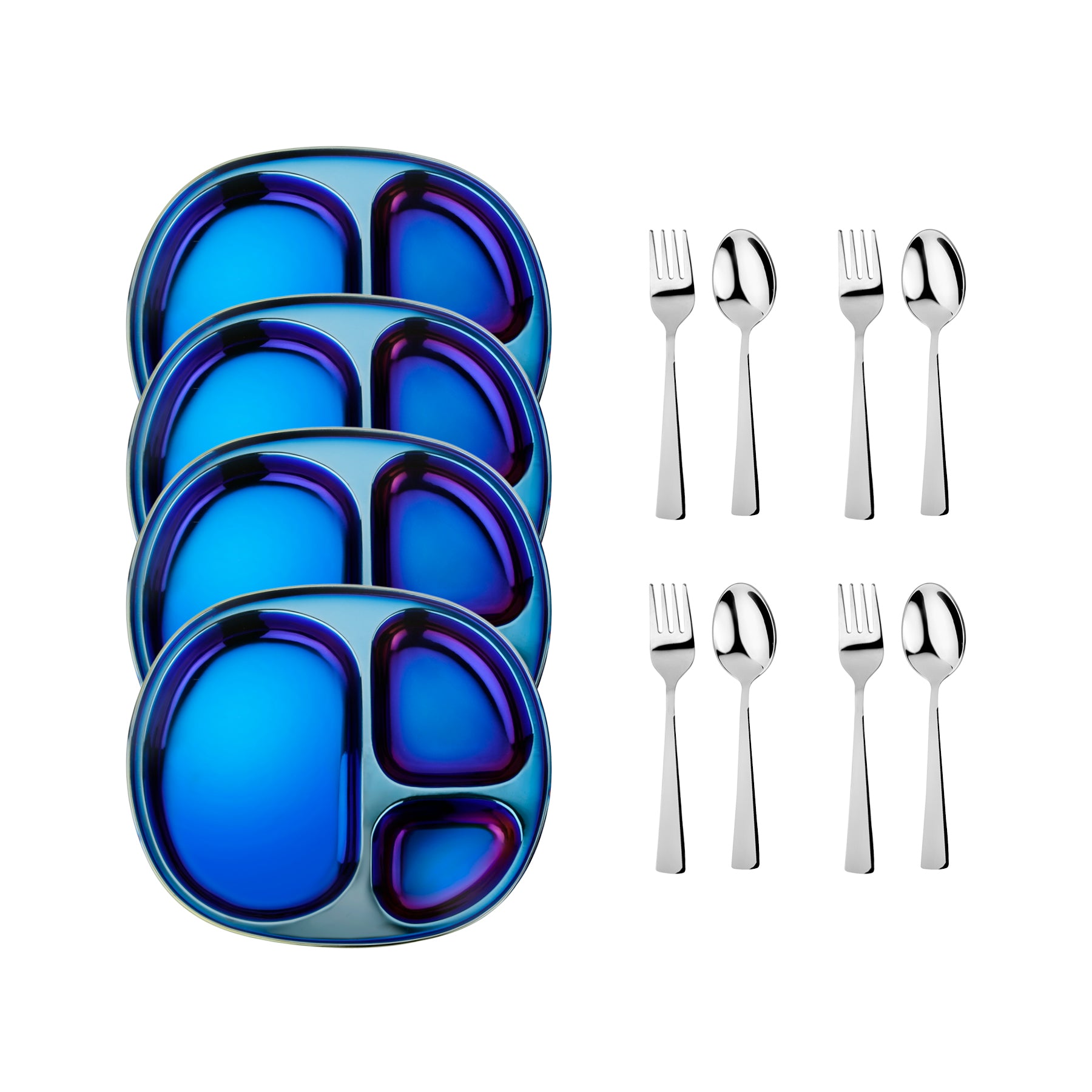 Balanced Bites Plates + Utensils BOGO
