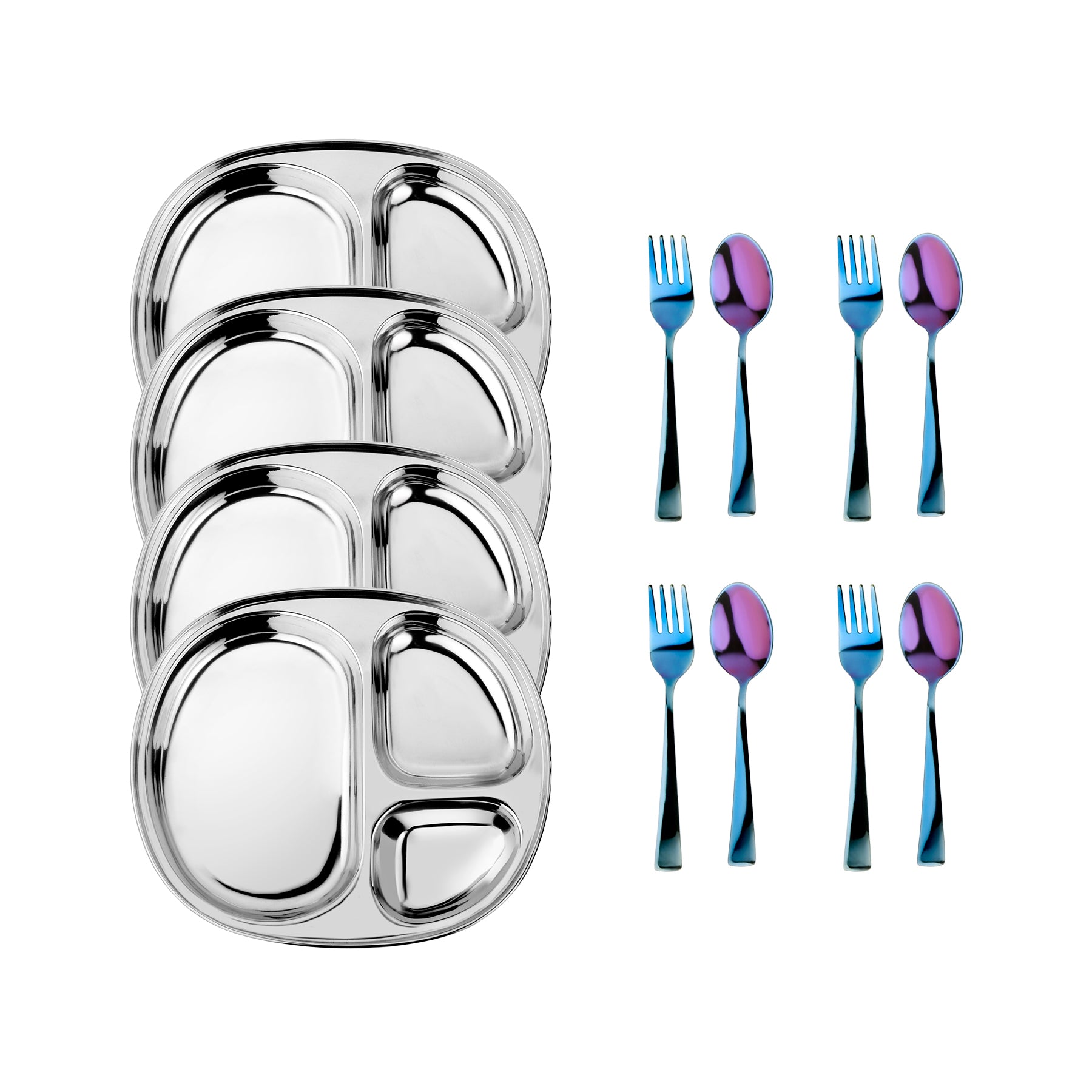 Balanced Bites Plates + Utensils BOGO