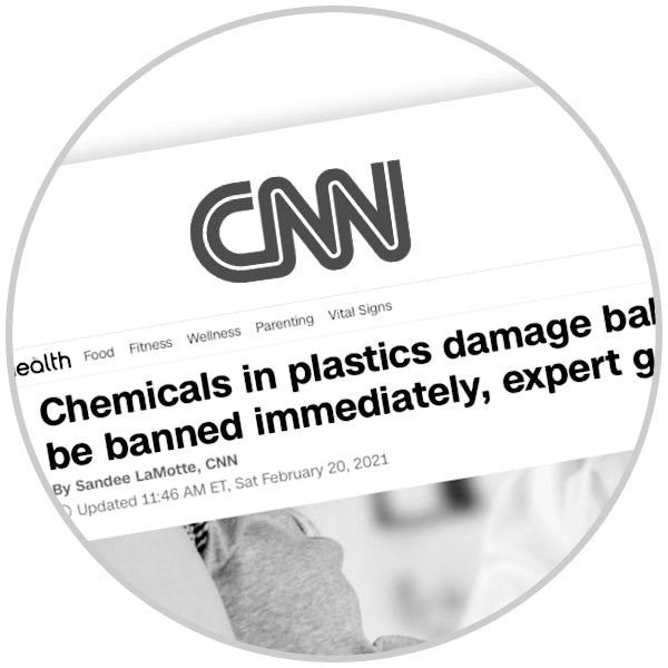 CNN: Chemicals in plastics damage babies' brains and must be banned immediately, expert group says