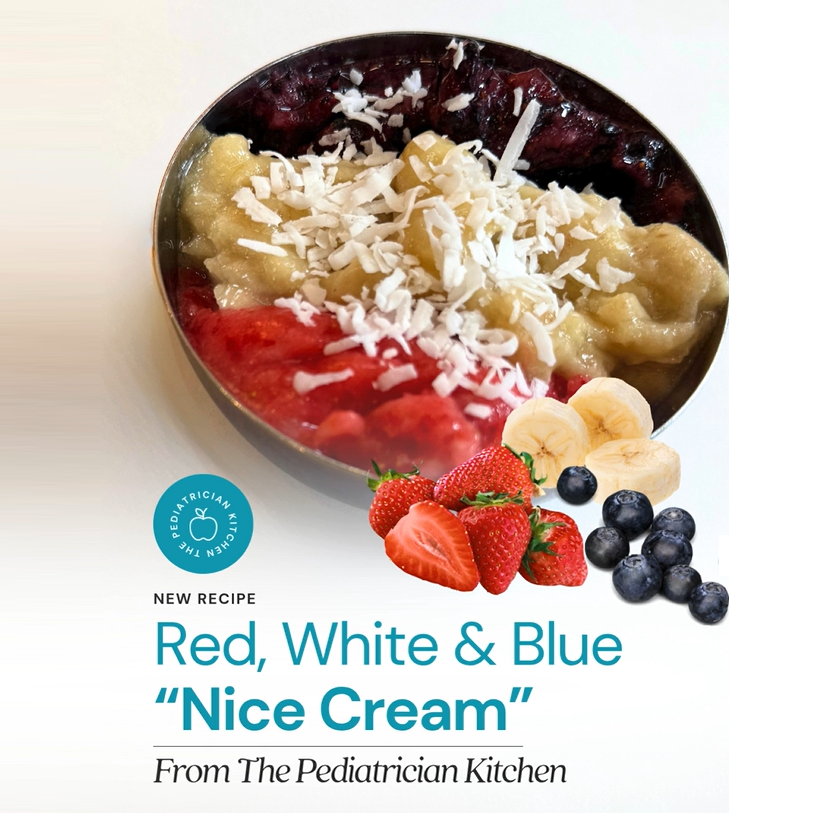 Red, White, &amp; Blue Nice Cream