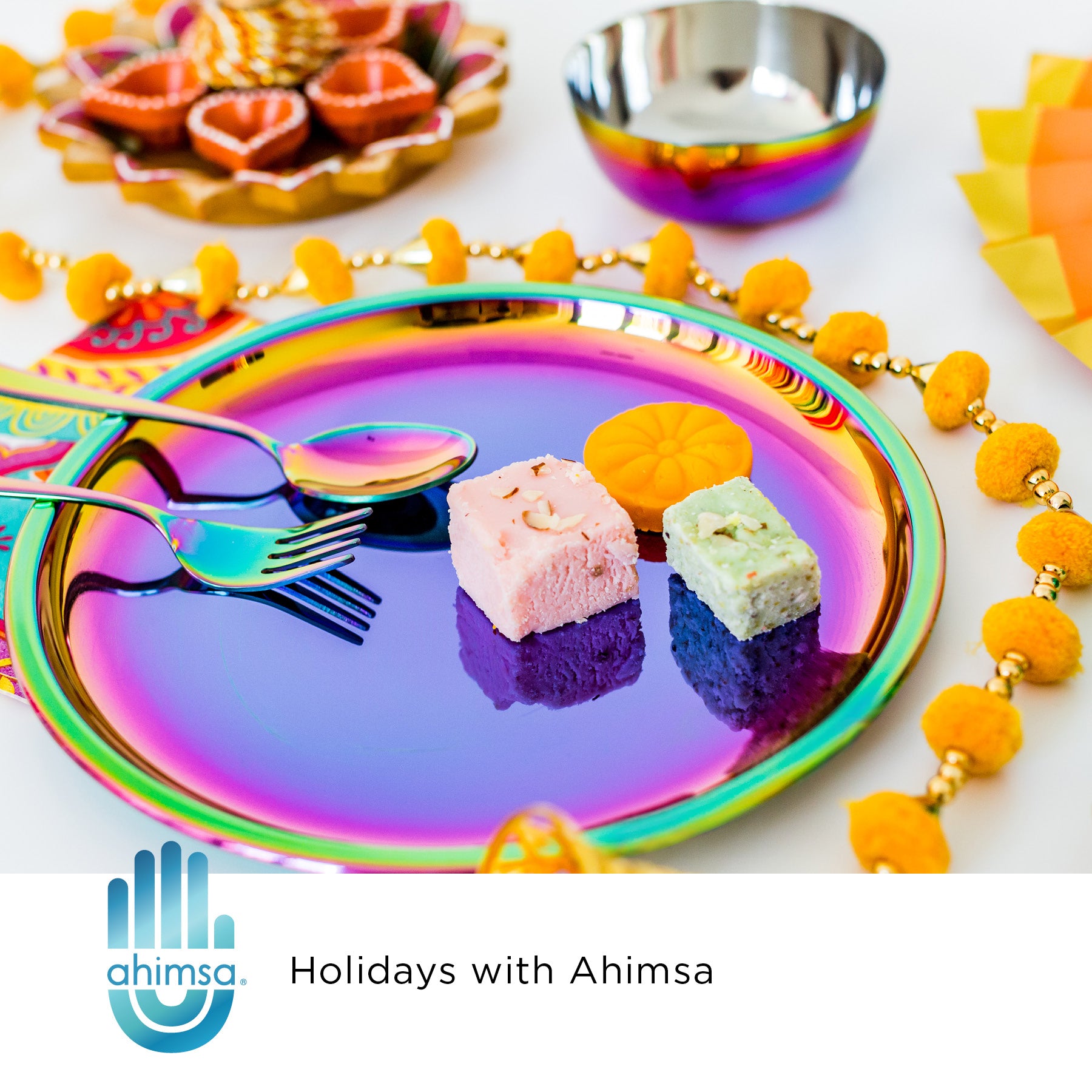 Holidays with Ahimsa - celebrating diversity through mealtime