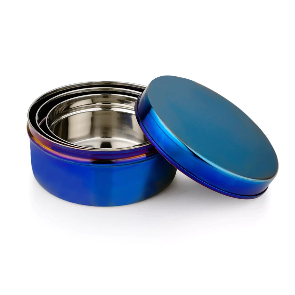 stainless steel circle containers