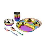 stainless steel mindful mealtime set