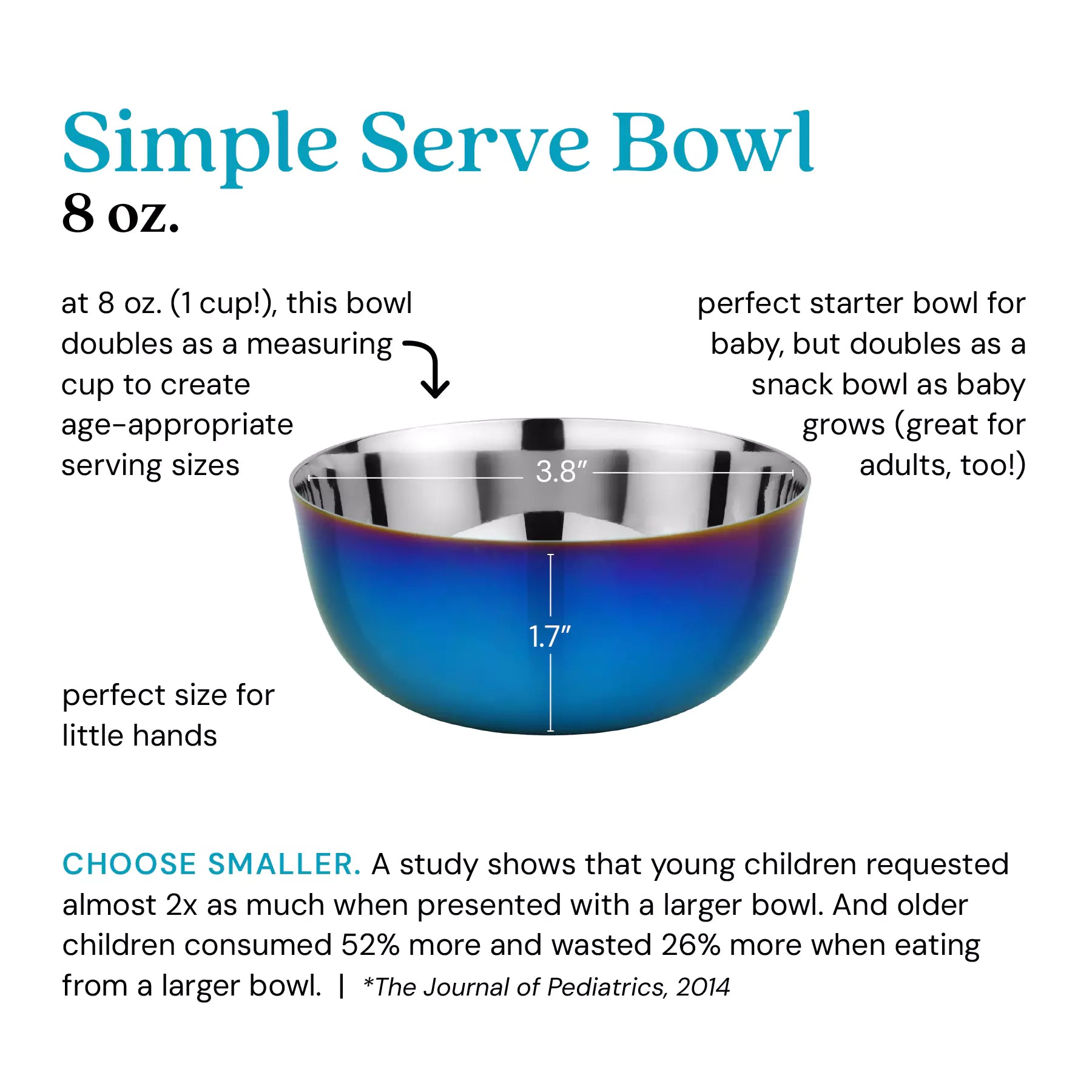 Simple Serve Bowls - 8 oz (Set of 4)