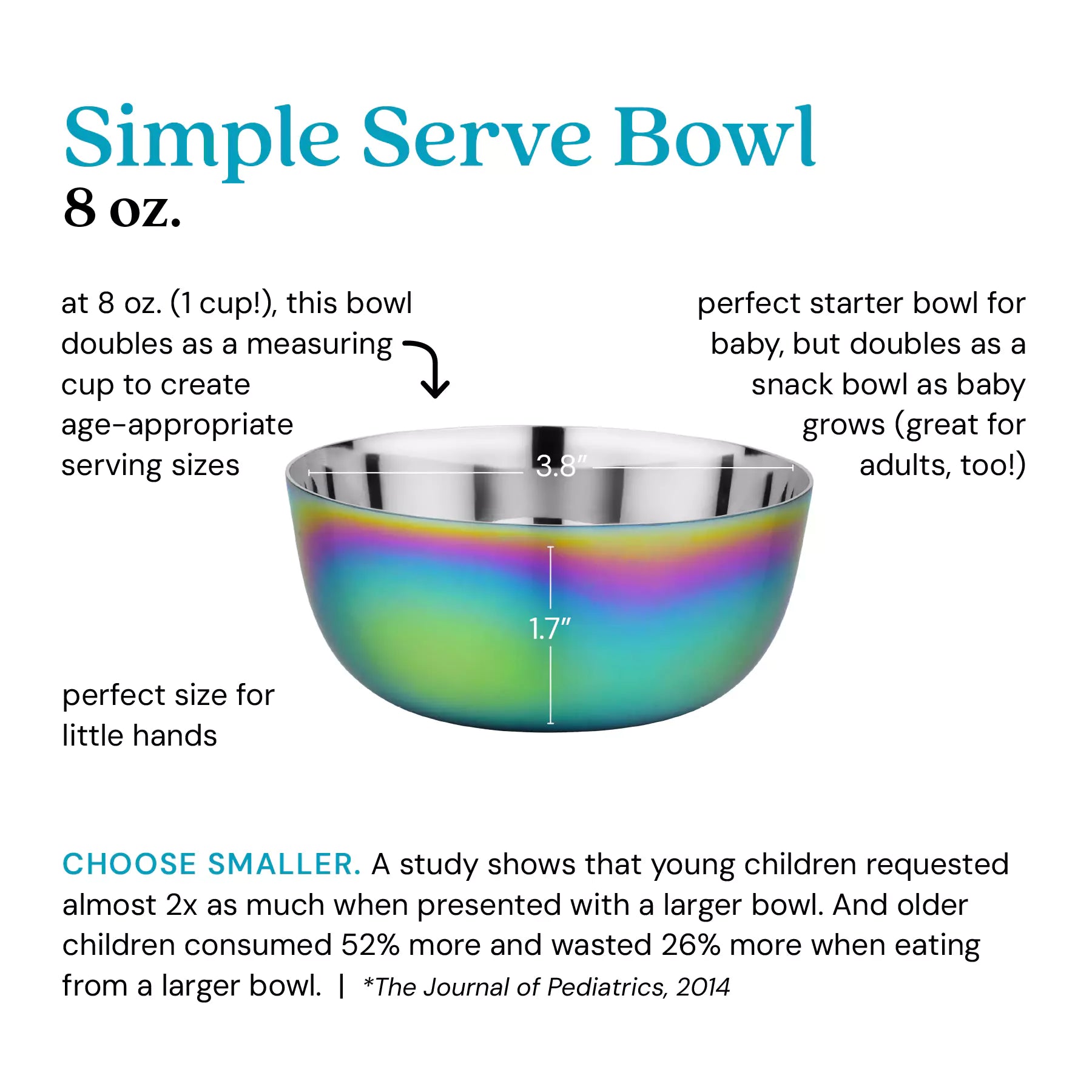 Simple Serve Bowls - 8 oz (Set of 4)