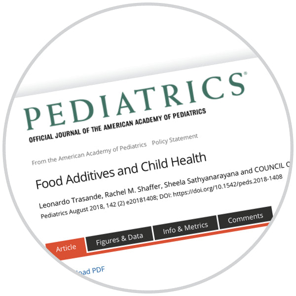 Pediatrics Official Journal of the American Academy of Pediatrics: Food Additives and Child Health